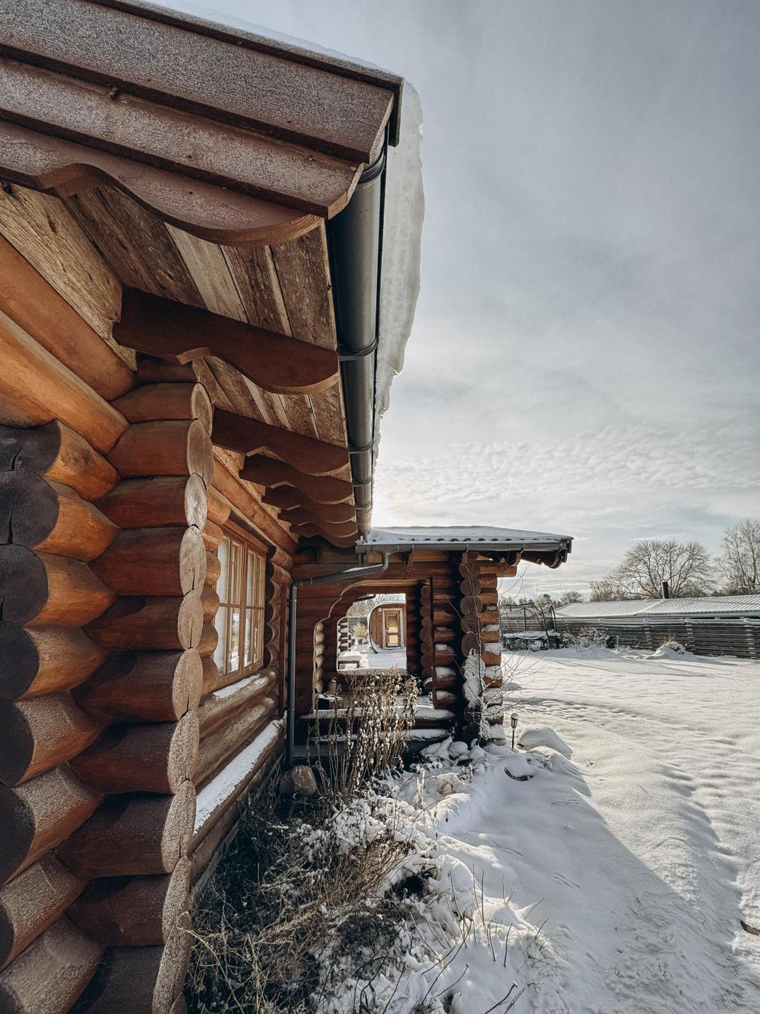 Fjordhygge - Authentic Wood Log Cabin Summerhouse Near Water, Fjord And Forest Jægerspris 外观 照片