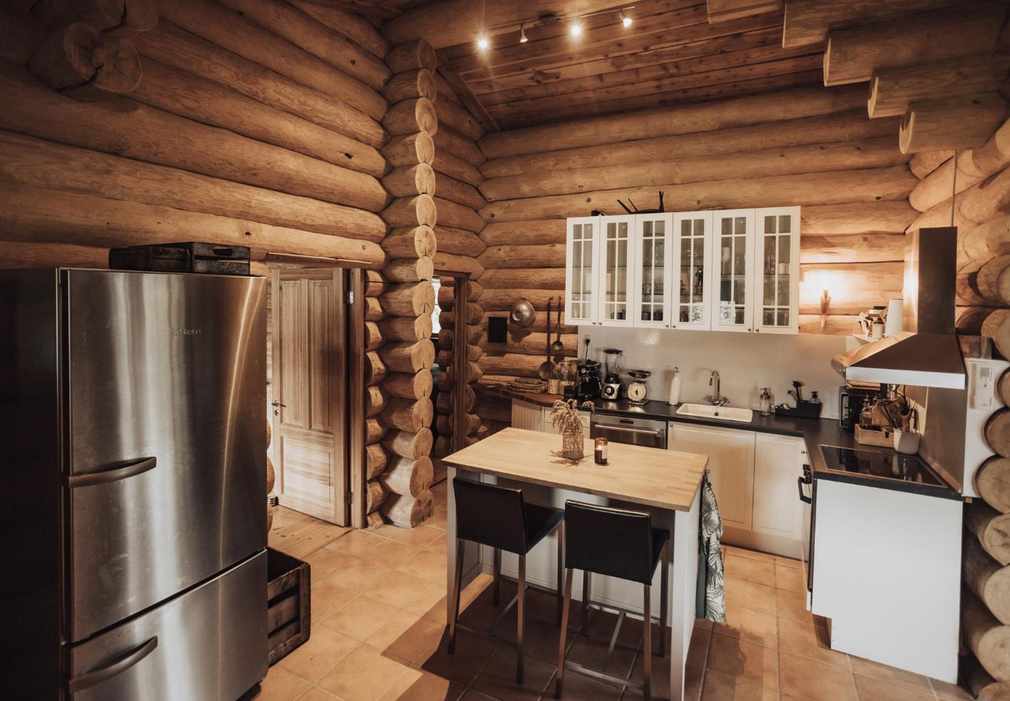 Fjordhygge - Authentic Wood Log Cabin Summerhouse Near Water, Fjord And Forest Jægerspris 外观 照片