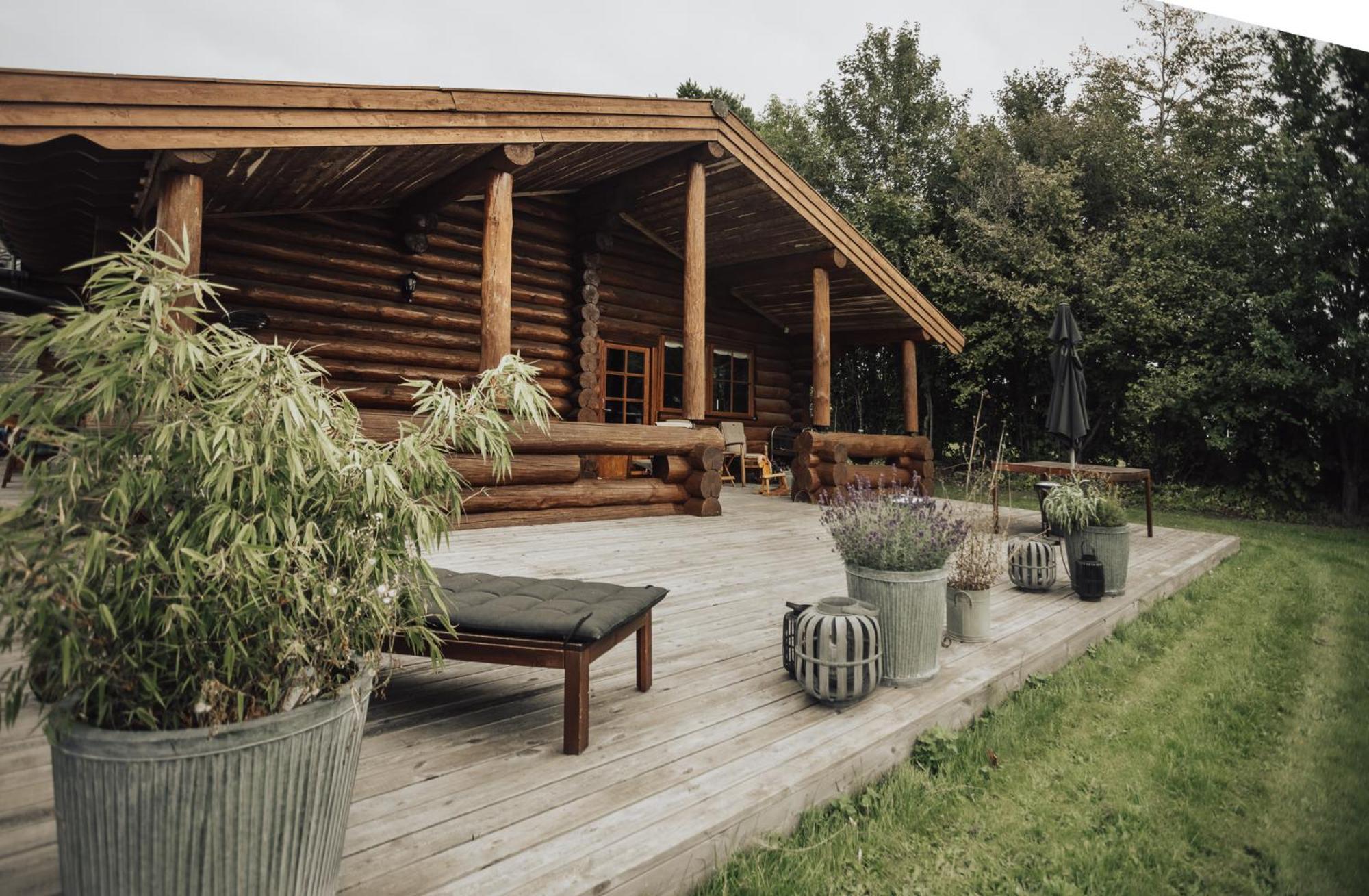 Fjordhygge - Authentic Wood Log Cabin Summerhouse Near Water, Fjord And Forest Jægerspris 外观 照片